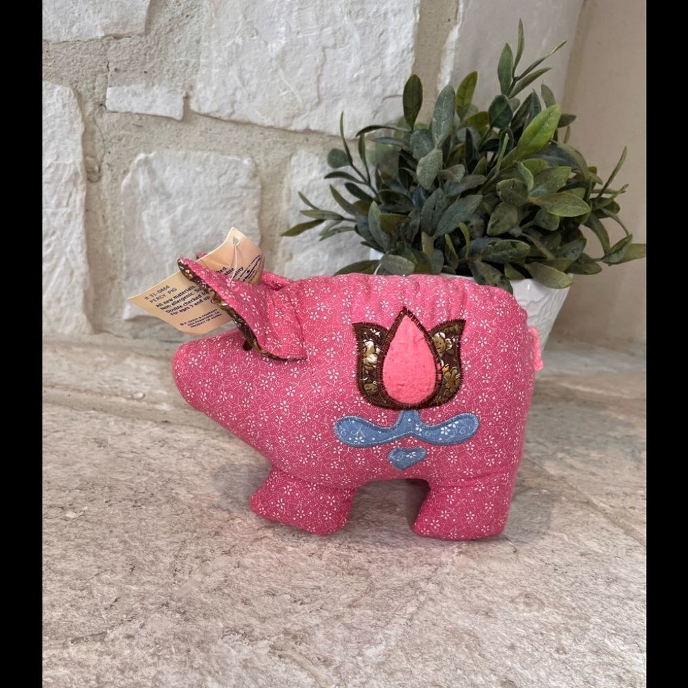 Americana by Dakin Percy Pig stuffed animal Vintage